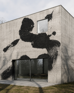 BUILDING FACADE 'The Rise Of The Dragon #002'